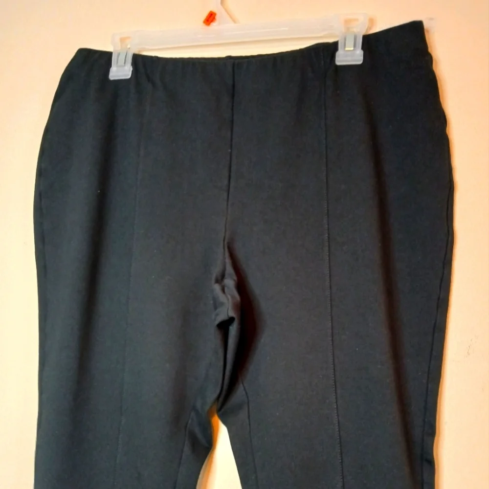 J. Jill Ponte leggings pants Black size large